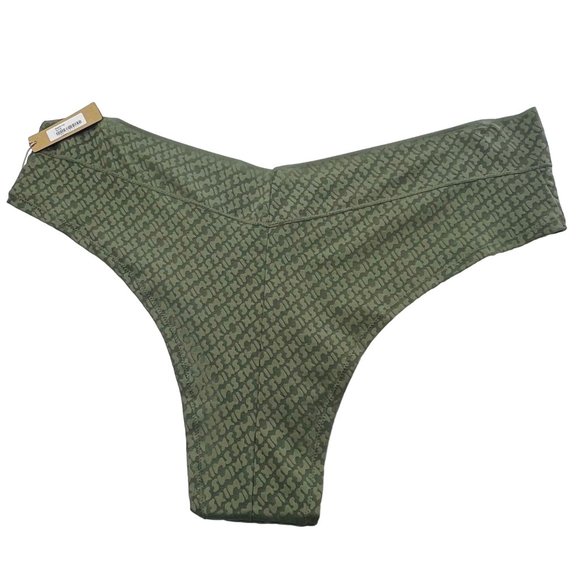SKIMS Logo Mesh Boy Short Bone Olive Womens 3X - Picture 5 of 12
